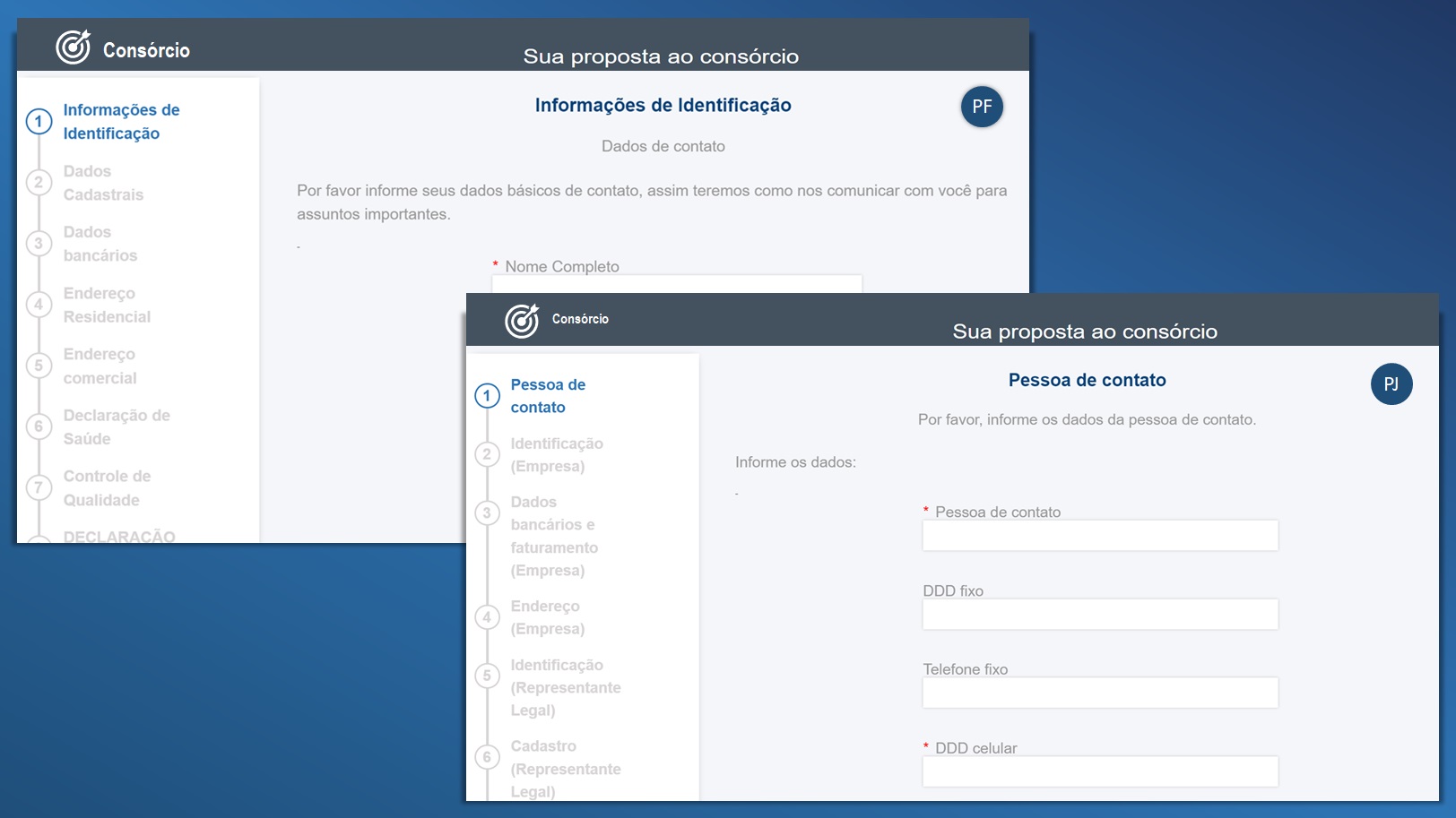 Distinção entre PF e PJ